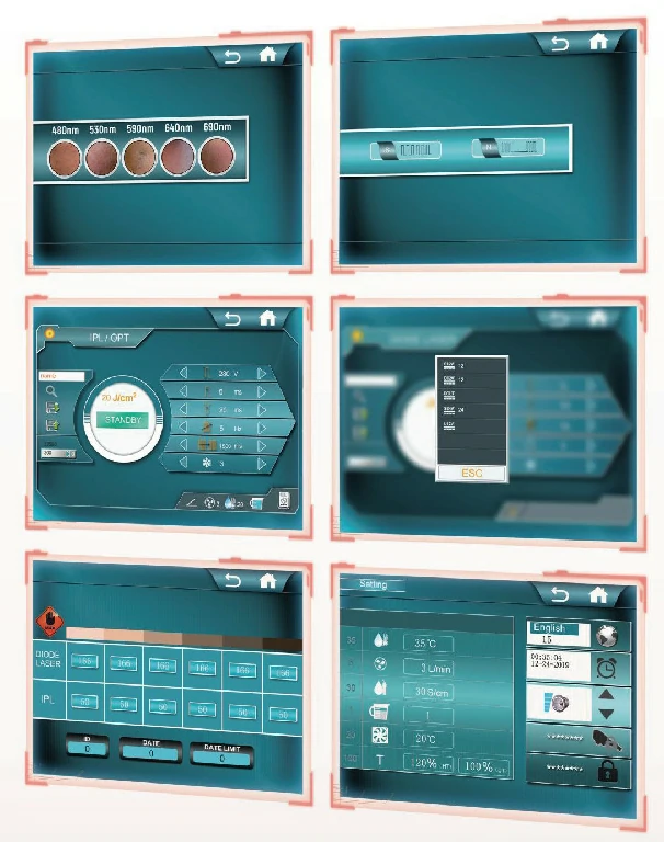 IPL working interface